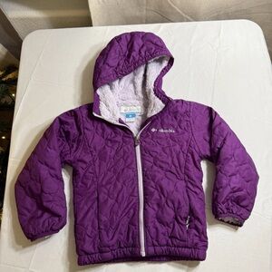 Columbia Lavender Fleece Jacket